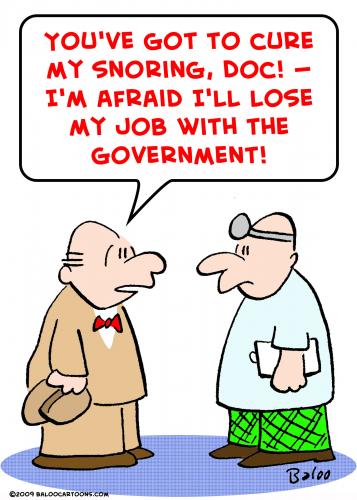 Cartoon: lose job government (medium) by rmay tagged lose,job,government