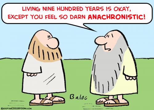 Cartoon: methuselah anachronistic (medium) by rmay tagged methuselah,anachronistic