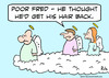 Cartoon: angels bald get hair back (small) by rmay tagged angels bald get hair back