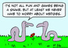 Cartoon: being snake worry wedgies (small) by rmay tagged being,snake,worry,wedgies