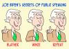 Cartoon: blather rinse repeat joe biden (small) by rmay tagged blather,rinse,repeat,joe,biden