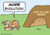 Cartoon: caveman more evolution (small) by rmay tagged caveman,more,evolution