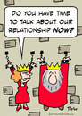 Cartoon: dungeon king queen talk relation (small) by rmay tagged dungeon,king,queen,talk,relationship