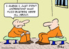 Cartoon: fuzz busters prisoners jail (small) by rmay tagged fuzz,busters,prisoners,jail