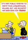 Cartoon: JOE MCCARTHY (small) by rmay tagged joe,mccarthy