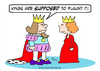 Cartoon: kings supposed flaunt it (small) by rmay tagged kings,supposed,flaunt,it