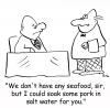 Cartoon: pork in salt water (small) by rmay tagged pork,in,salt,water