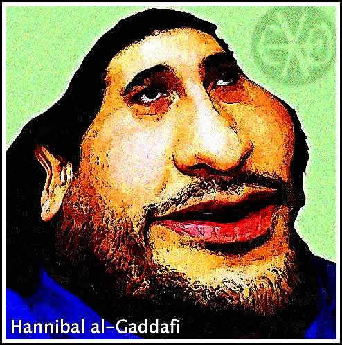 Cartoon: Hannibal al-Gaddafi (medium) by Exo tagged hannibal,gaddafi,