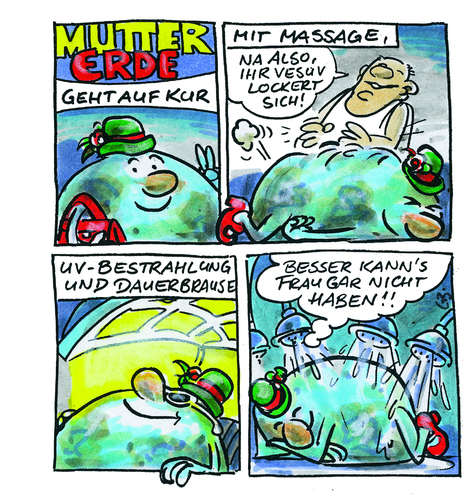 Mother Earth is going for a cure Mother Earth is going for a cure
