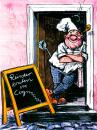 Cartoon: ... (small) by GB tagged koch,kochen,essen,alkohol,gastronomie,schnaps,promille,gourmet,nahrung,restaurant,speiselokal,spezialitäten,menue