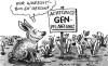 Cartoon: ... (small) by GB tagged gen,klon,tiere,animals,pflanzen,natur,umwelt,monsanto,amarschdieräuber