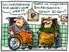 Cartoon: Altersheim der Fleischerinnung (small) by GB tagged senioren,altersheim,rentner,beschäftigung,fleisch,wurst,metzger,fleischer,vegetarier