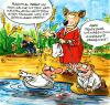 Cartoon: Genforschung (small) by GB tagged gen,forschung,klon,genmanipulation,ethik,dolly,hybrid,tierversuch,depp