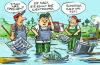 Cartoon: Karpfenernte (small) by GB tagged weltformel,karpfen,sinnsuche,fisch,teich,weiher,wasser,essen,philosphie