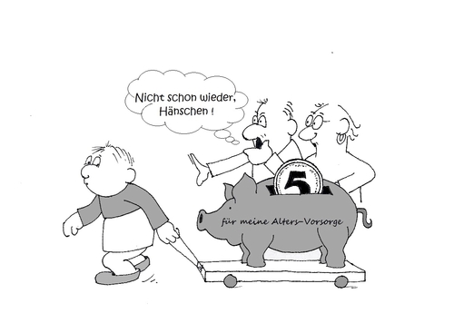 Cartoon: Abzocke (medium) by Retlaw tagged sparschwein