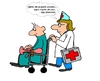 Cartoon: Pflegestufe (small) by Retlaw tagged benehmen