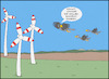Cartoon: unsere Umwelt (small) by Retlaw tagged windräder,vogelschutz