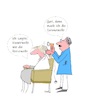 Cartoon: Wellenlänge (small) by Retlaw tagged friseur dauerwelle coronawelle