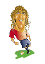 Cartoon: Puyol (small) by guillelorentzen tagged puyol,cartoon