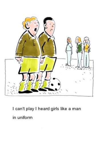 Cartoon: Kids (medium) by weigham tagged sport,uniforms,boys,girls,kids