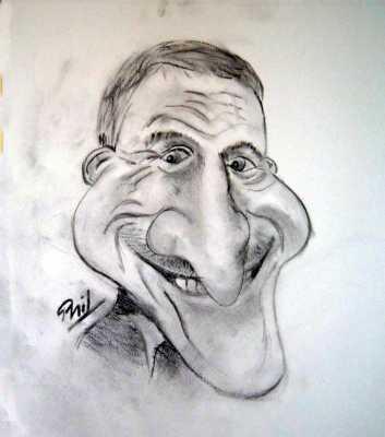 Cartoon: Brucy (medium) by Phil Jackson tagged caricature