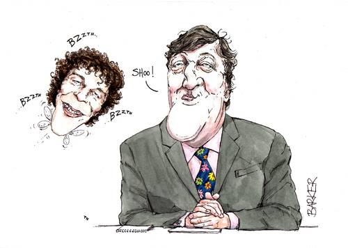 Stephen Fry and Alan Davies Stephen Fry and Alan Davies