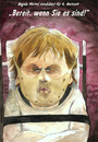 Cartoon: Angela Merkel (small) by Mario Schuster tagged angela,merkel,mario,schuster,karikatur,cartoon