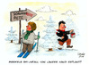 Cartoon: Angela Merkel Skiunfall 2 (small) by Mario Schuster tagged karikatur,cartoon,mario,schuster,angela,merkel,winter,ski