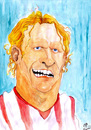 Cartoon: Diego Forlan (small) by Mario Schuster tagged diego,forlan,uruguay,fußball,soccer,football,wm,worldcup,portrait,porträt,caricature,karikatur