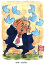 Cartoon: Erdogan (small) by Mario Schuster tagged kariatur,cartoon,mario,schuster,türkei,erdogan,twitter