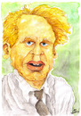 Cartoon: Klaus Kinski (small) by Mario Schuster tagged klaus,kinski