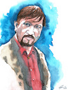 Cartoon: Rainer Werner Fassbinder (small) by Mario Schuster tagged fassbinder,rainer,werner,film,aquarell,zeichnung,portrait,porträt,kunst,kultur,art,regie,regisseur,schauspieler,deutsch,german,gera,greiz,deutschland