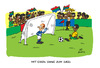 Cartoon: WM-Cartoon Südafrika (small) by Mario Schuster tagged karikatur,caricature,worldcup,wm,football,soccer,fußball