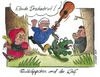 Cartoon: Wolf Biermann und die Linken (small) by Mario Schuster tagged wolf,biermann,karikatur,cartoon,mario,schuster,bundestag,angela,merkel,gregor,gysi