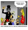 Cartoon: King Diamond (small) by Robs tagged king diamond heavy metal