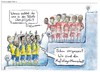 Cartoon: Braunschweig gegen Freiburg (small) by Mohrenberg tagged eintracht,braunschweig,erste,liga