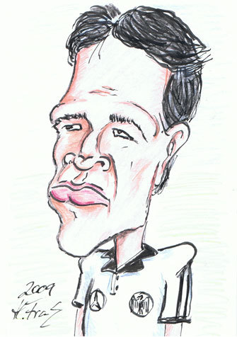 Cartoon: Ballack (medium) by DeviantDoodles tagged caricature,football,soccer,world,cup,sports