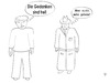 Cartoon: Die Gedanken sind frei! (small) by thalasso tagged gedanken,freiheit,grundrechte,überwachung,verfassung,freiheitsrechte