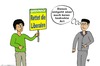 Cartoon: Rettet die Liberalen (small) by thalasso tagged fdp,liberal,greenpeace,rettung,aussterben,artensterben