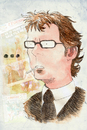 Cartoon: Laurent Blanc (small) by Thomas Berthelon tagged berthelon,thomas,worldcup,world,cup,2010,mondial,football,blanc