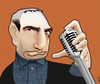 Cartoon: Donald Fagen (small) by Valbuena tagged donald,fagen,music,art,illustration,caricature,karikatur