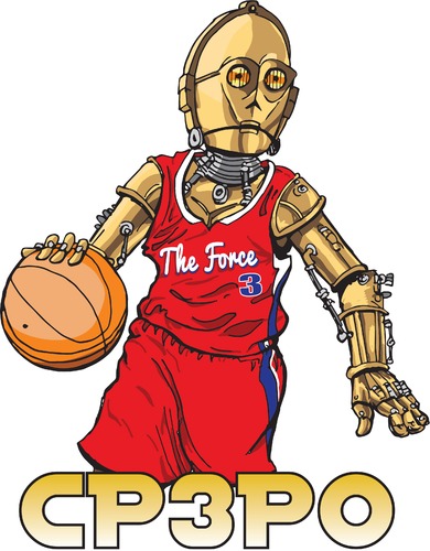 Cartoon: CPCPO (medium) by karlwimer tagged cthreepio,chris,paul,basketball,star,wars,clippers