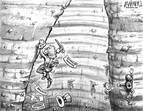 Cartoon Rock Climbing Drawing / The resolution of this file is