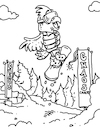 Cartoon: Adaptive Spirit Coloring Book 3 (small) by karlwimer tagged ski,snowboard,falcon,paralympic,chaos,canyon