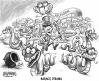 Cartoon: Barack O Bama (small) by karlwimer tagged patty,shillelagh,snakes,leprechaun,us,economy,recession,banking,gold,treasury,obama,barack,president