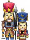 Cartoon: Christmas Card 07 (small) by karlwimer tagged nutcracker,christmas,xmas,season,holiday