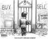 Cartoon: Pawn Shane (small) by karlwimer tagged tom,shane,diamond,economy,recession,pawn,shop,colorado
