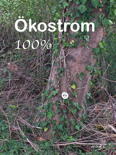 Ökostrom - ein Fundstück Ökostrom - ein Fundstück