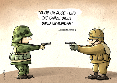 Auge um Auge Auge um Auge