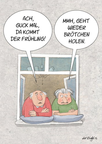 der Frühling kommt